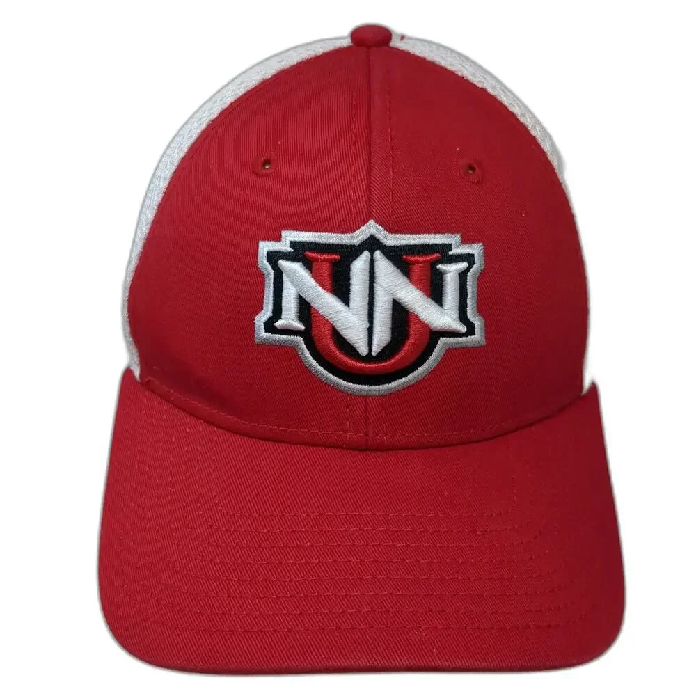 Northwest Nazarene Nighthawks NCAA The Game Cap Hat Red One Size Mesh A-Flex
